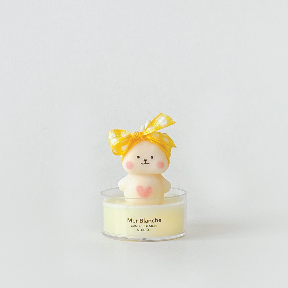 [Mini] Hairband Standing Bear - Lemon