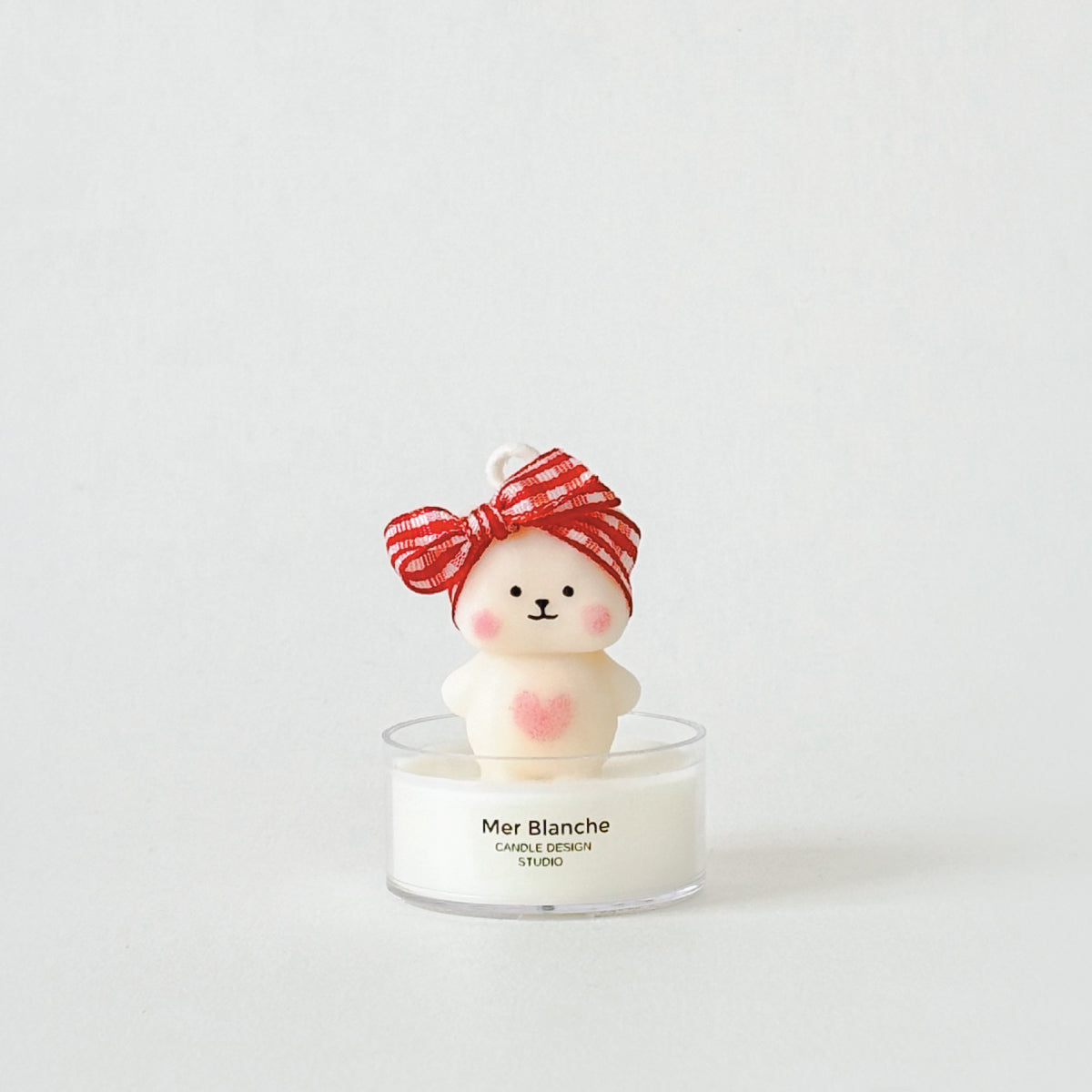 [Mini] Hairband Standing Bear - Baby Blue